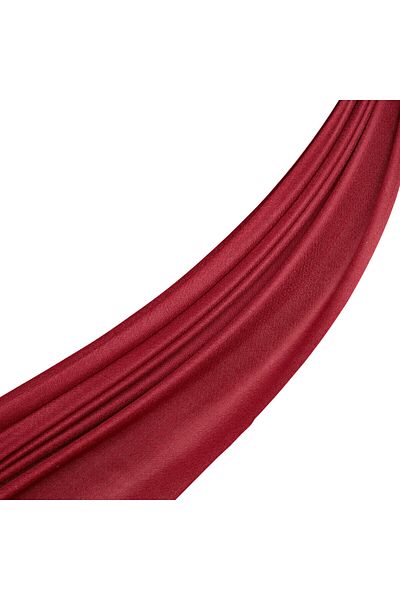 ipekevi Burgundy Prime Wool Silk Shawl