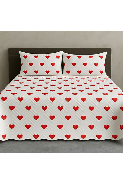 Faiend Microfabric |   Digital Printed |   Dowry Double Bedspread Set |   Gift