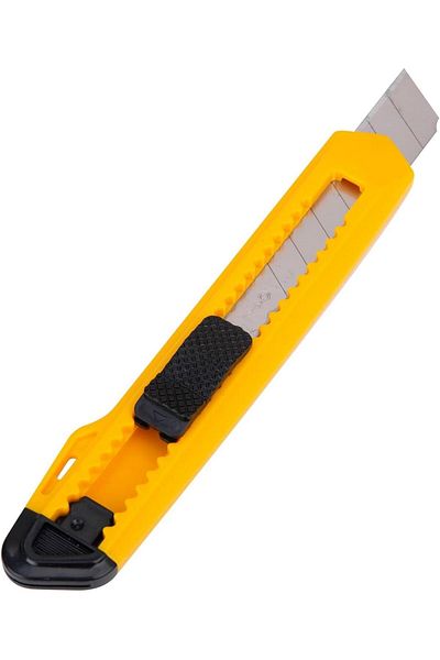Deli E2001 Paper Cutter with 8 Snap Off Blades, Assorted
