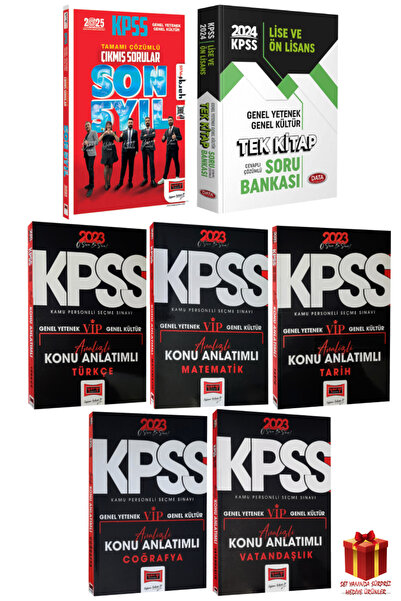 Yargı Yayınları 2026 KPSS Ortaöğretim- Ön Lisans Son 5 Yıl Çıkmış Sorular+Kon...