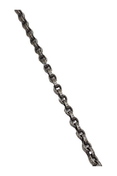 Hasyılmaz Zincir Motifli 925 Ayar Gümüş Kolye 4,5mm 46,35 Gram