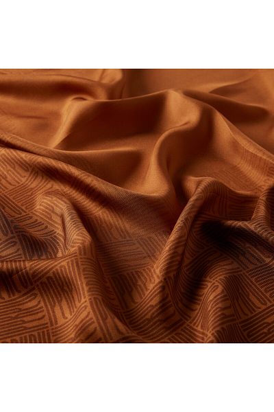ipekevi Μεταξωτό μαντίλι Qufi Pattern Taba Tivil
