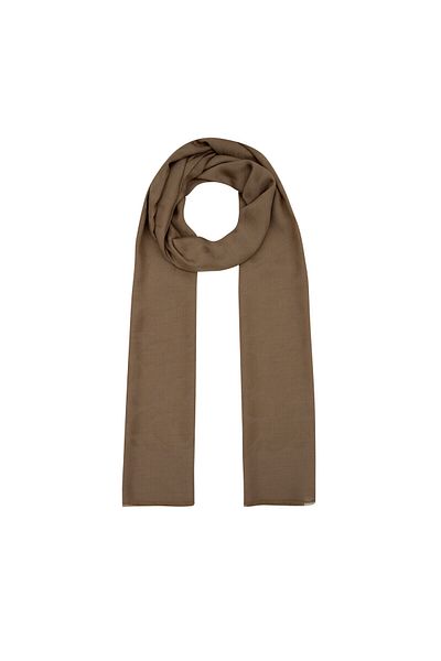 ipekevi Σάλι με μονόγραμμα τεσσάρων εποχών Milk Coffee Paisley