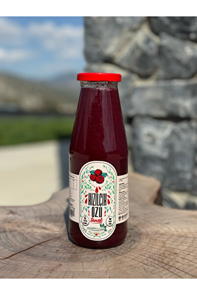 Karadut Dünyası Taneli Kızılcık Özü 950 gr