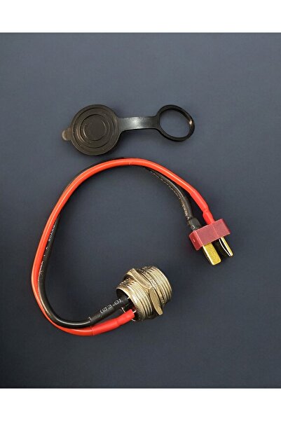 güvenlisepet Onvo Elektrikli Scooter Şarj Soketi Batarya Soketi 3 Pin Onvo 07 /Ov-Rx 08/011- 012 Plus vb. Uyumlu
