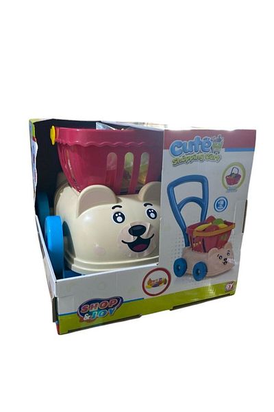 Bayraktar 38 cm 12 Pieces My Cute Grocery Store Car 6483