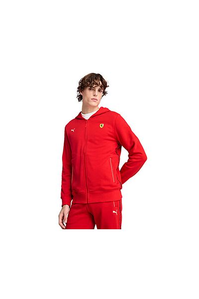 Puma Πολύχρωμο Ferrari Race Sweatjacket Ανδρικό Casual Jacket 63018202