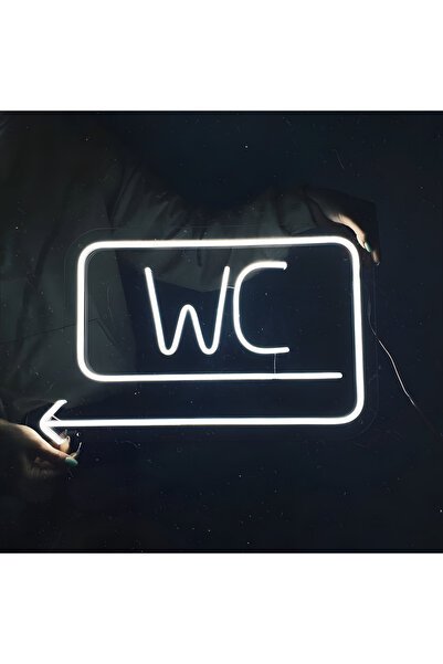 shop WC Yazılı Neon Tabela