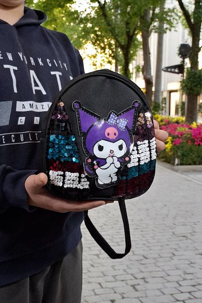 Arte Cotone Lighted Printed Sequin Children's Bag 5 Colors