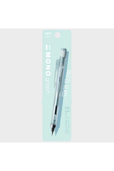 Tombow Mono Graph Pastel Glass Color 0.5mm Mechanical Pencil Sky Haze / Dpa-149A