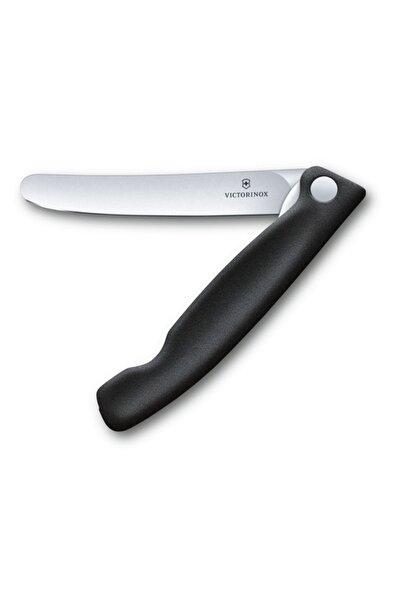 Victorinox Swiss Classic 11 cm Katlanabilir Soyma Bıçağı Siyah 6.7803.fb