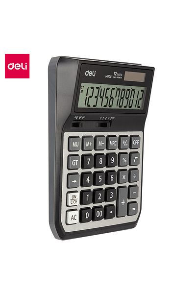 Deli Desktop Calculator GREY EM00820