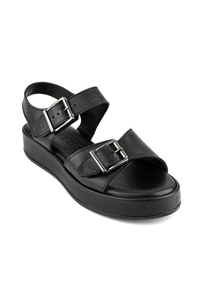 Muya Braska 35255 Genuine Leather Women's Sandals