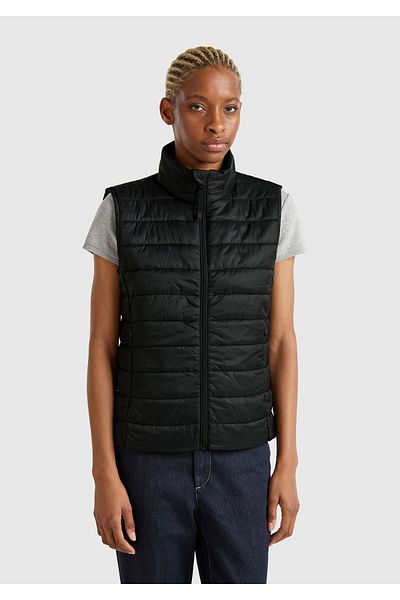 Benetton Women's Black Vest