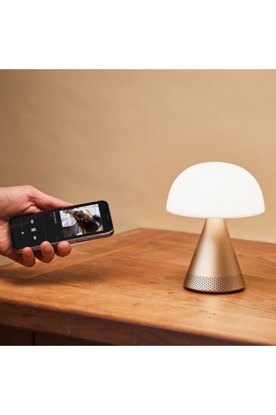 Lexon Mina L Led Lamba Ve Bluetooth Hoparlör Dore Lh76md