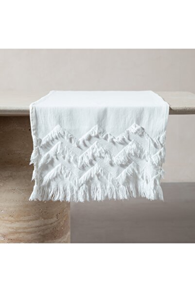 Mudo Concept Nova Runner Βαμβακερό Λευκό - 40x150 εκ.