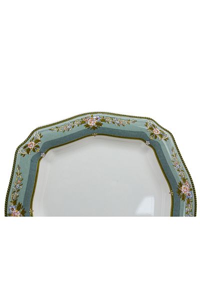 AKDC -Melamine Rim Plate 8" Sh50312
