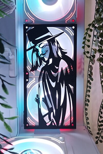 CaseBox Vendetta 120x240mm Oyun Pc Aksesuarı, Masaüstü Bilgisayar Fan Kapağı