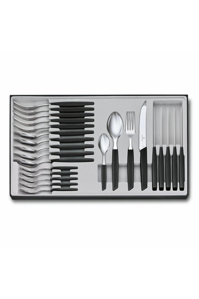 Victorinox 6.9093.11W.24 Swiss Modern 24 Piece Table Set