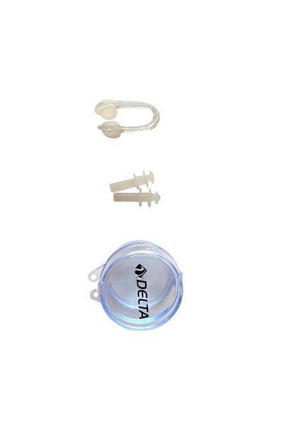 Delta Transparent Ear and Nose Clip Set