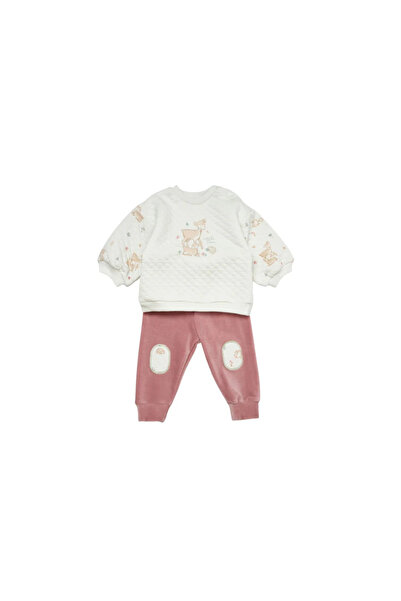 Bibaby Little Deer 2'li Bebek Takım 59810 Mint