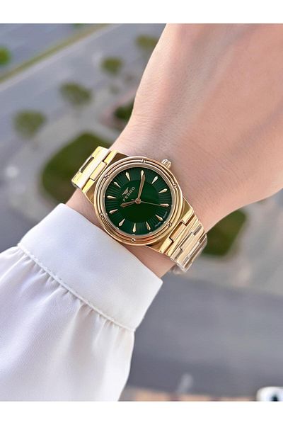 FERRO Steel Cord Italian Design Women's Wristwatch 2 Years Warranty Efl21586-M1