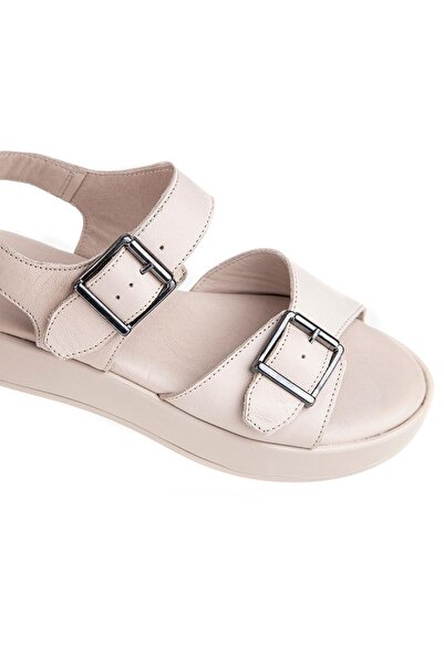 Muya Braska 35255 Hakiki Deri Kadın Sandalet