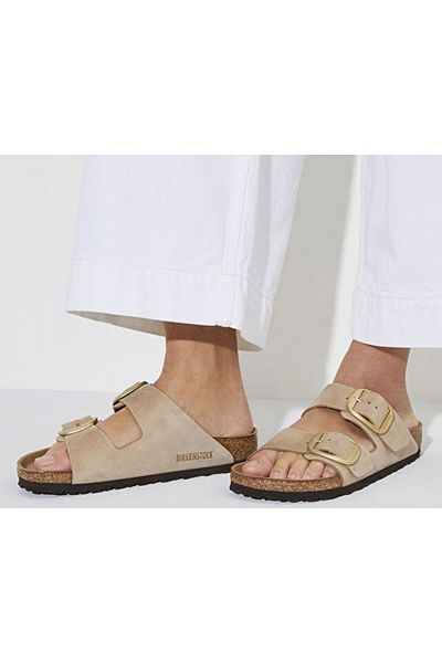 Birkenstock Arizona Big Buckle Nu γυναικείες παντόφλες 1024064-20290 καφέ