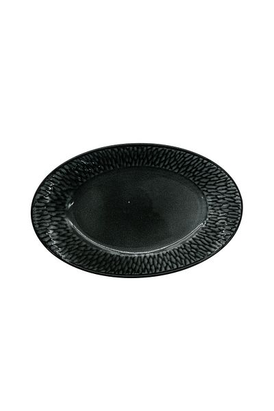 AKDC -Ceramic Deep Oval Plate 12" 1307010