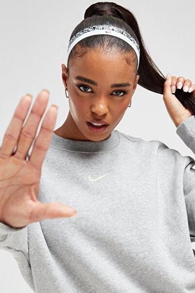 Nike Phoenix Fleece Oversize Cut Women's Gray Sweatshrit