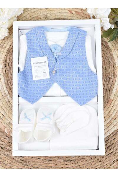 Fun Moment طقم هدايا ملابس الأطفال "لحظة من المرح" - 4 قطع