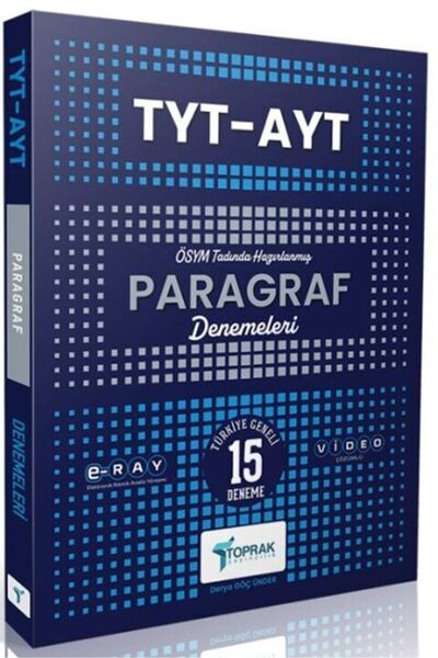 Aktif Öğrenme Yayınları Toprak Yayıncılık TYT AYT Paragraf Deneme