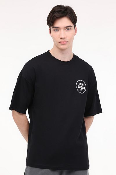 lumberjack ML MATTHEW 11BB1014 4FX Μαύρο ανδρικό κοντομάνικο μπλουζάκι