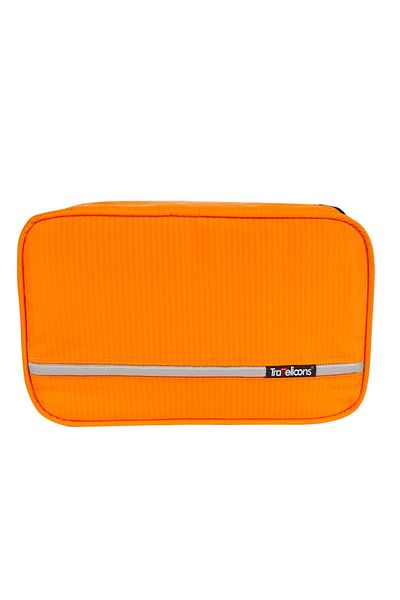 Choice orange New Hanging Toiletry Bag Travel Toiletry Wash Organizer Kit for Men Women Cosmetics Make Up S