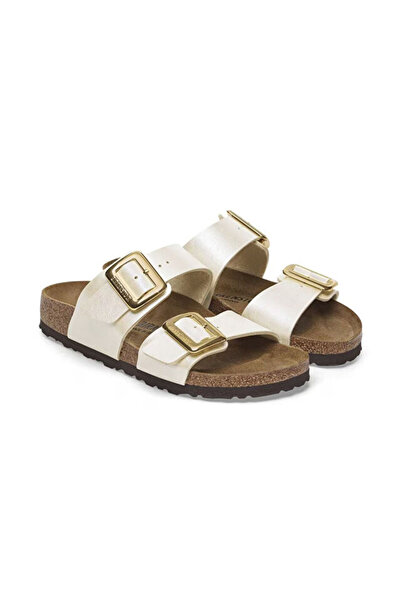 Birkenstock Sydney Cushion Buckle Bf Graceful Women's Slippers 1029492-20239 Beige