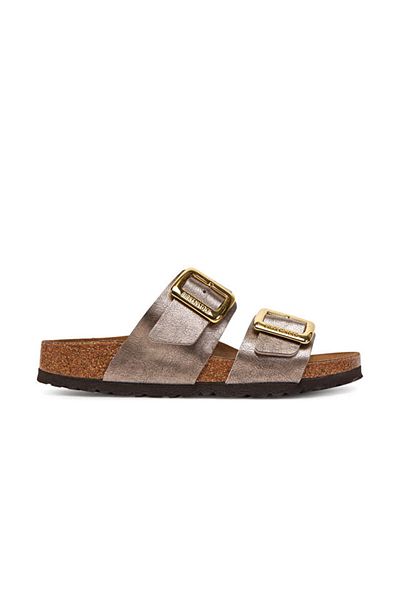 Birkenstock Sydney Cushion Buckle Bf Graceful Women's Slippers 1029372-20324 Brown