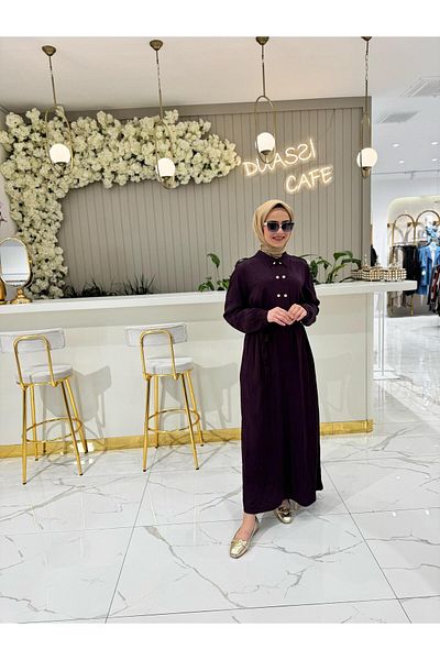FUAT GÜRSEN Rochie cu bretele jacquard