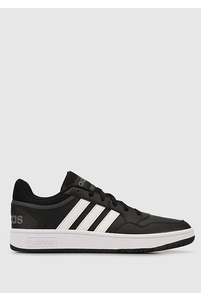 adidas Herren-Sneaker Gy5432 Hoops 3.0 – Schwarz Weiß