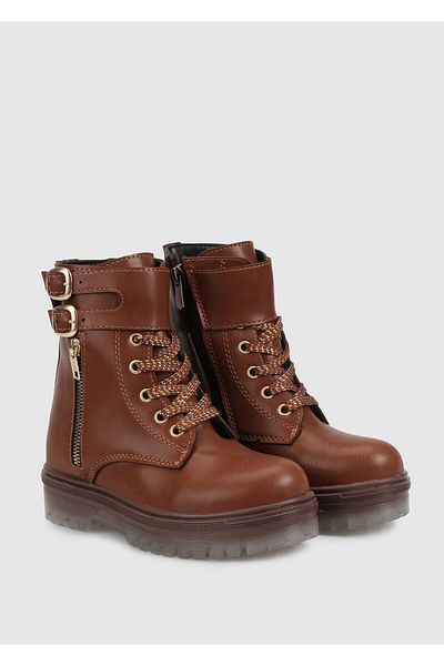 Kiddo Girl's Tan Boots