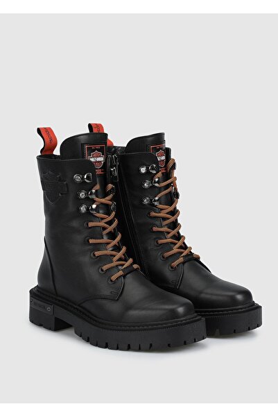 Harley Davidson Kadın Deri Bot