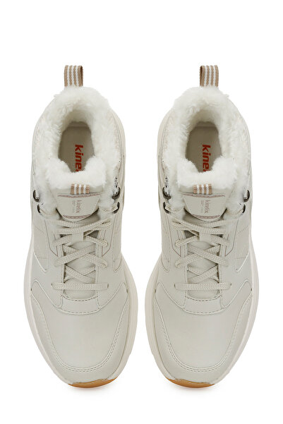 Kinetix Warbel Pu Krk Hi W 4Pr Ecru Women's High Sneaker