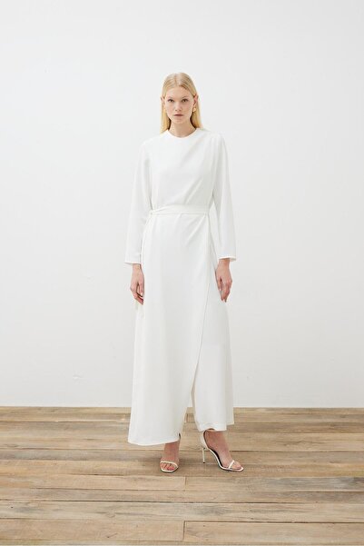 TERZİ DÜKKANI جمبسوت مغلق من الأمام والخلف باللون البني