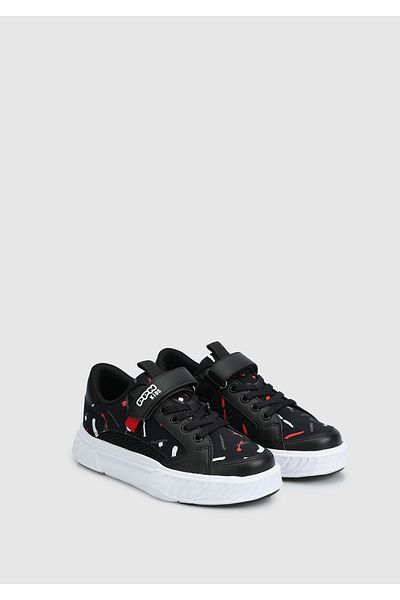 pepino Black Boy Shoes