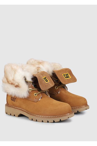 Caterpillar Sundance Γυναικείες μπότες Nubuck Camel - 015z 101184