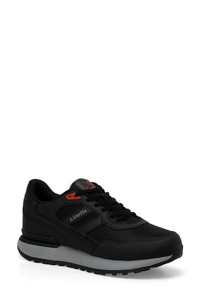 Kinetix Men's Black Sneakers - Armor Pu 4Pr