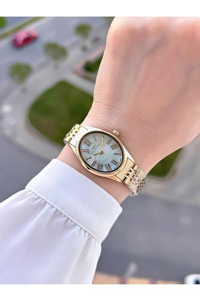 FERRO Women's Wrist Watch + Bracelet - Efl40145-M3 Italian Design 2 Year Warranty