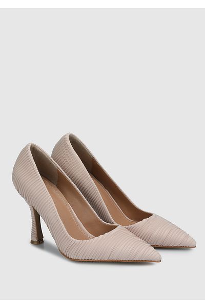Provoq Beige Colored Women's Shoes