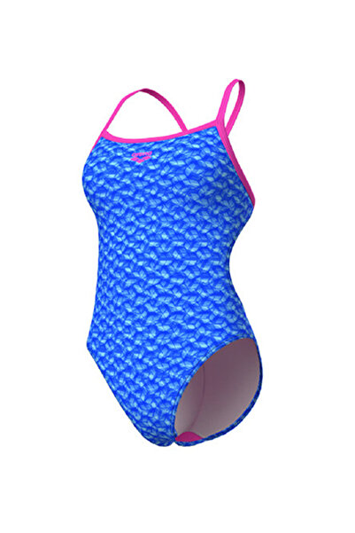 ARENA W Monogram Swimsuit Challenge Back Kadın Antrenman Mayosu