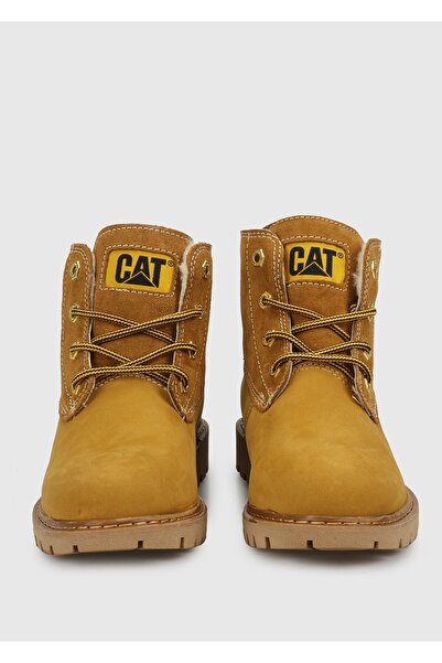 Caterpillar Vermont Fur Honey Camel Kadın Nubuk Bot H04 015Z101183