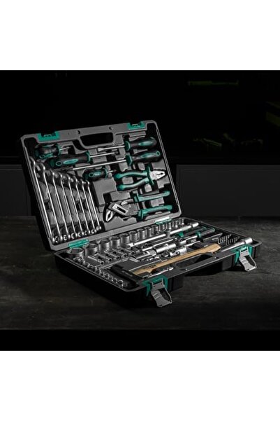 Generic STELS 76-Pcs Hand Tool Set with Ratchet, Wrench & Screwdrivers for Home, Garage, Car Repair